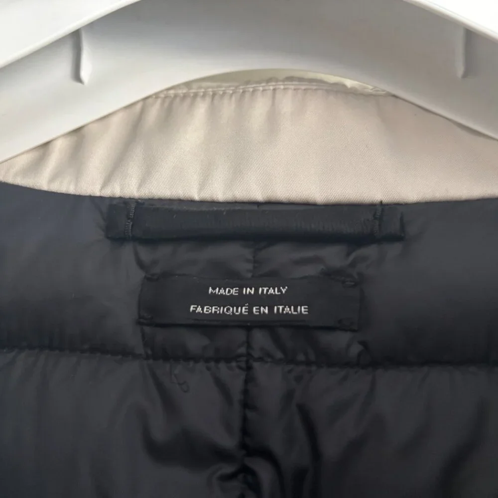 $7000 TOM FORD Faille Down Insulated Raincoat/ Parka Jacket - Beige US 40-42 - Picture 14 of 16